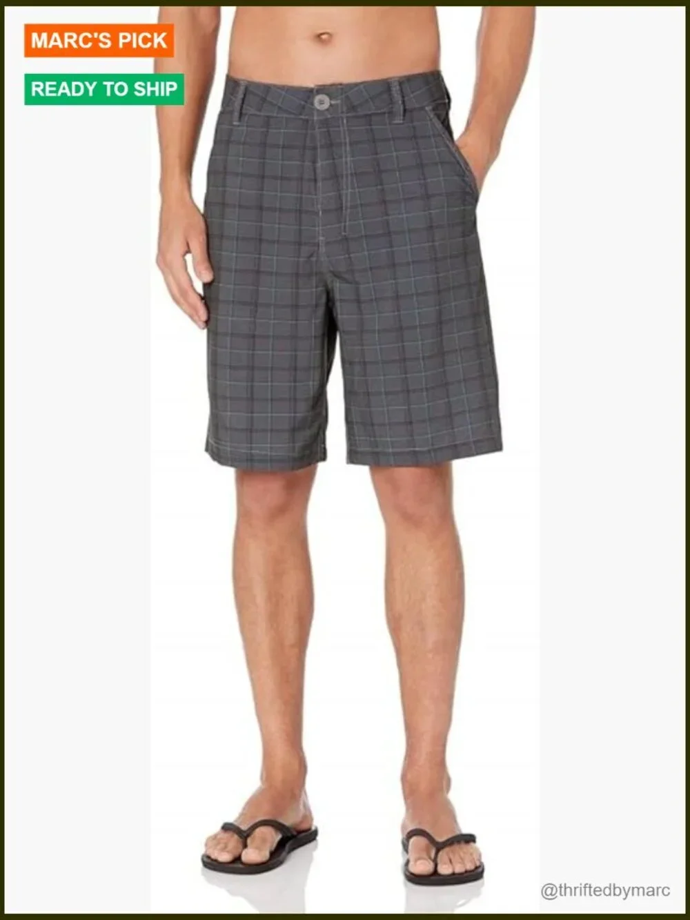 Men's Stretch Hybrid Boardshorts UPF 50+ Quick Dry 21 Inch